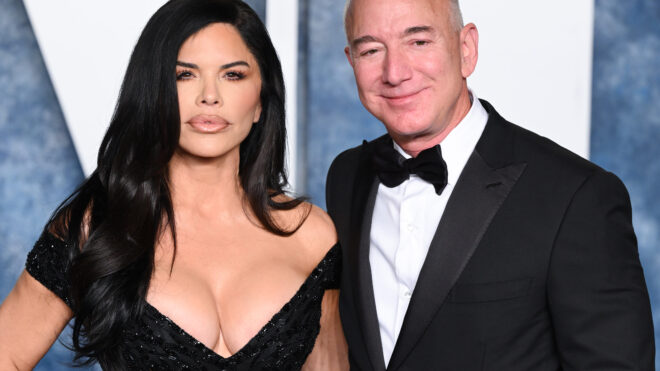 Jeff Bezos and Lauren Sánchez