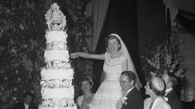 Eunice Kennedy Shriver wedding cake