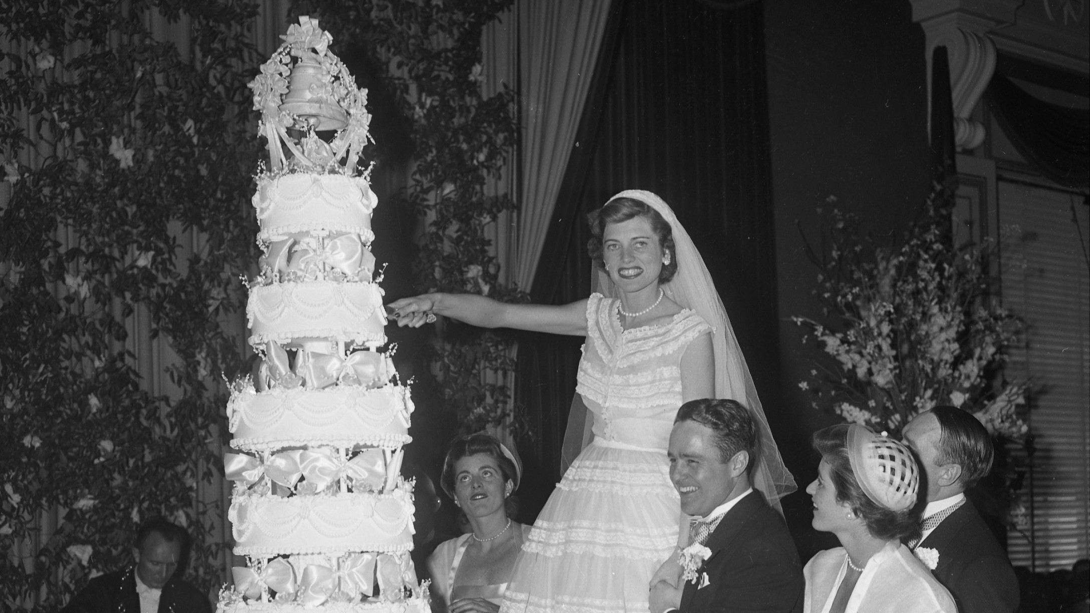 Eunice Kennedy Shriver wedding cake