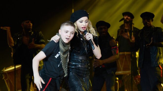 Madonna and Rocco