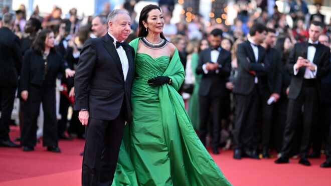 Michelle Yeoh and Jean Todt