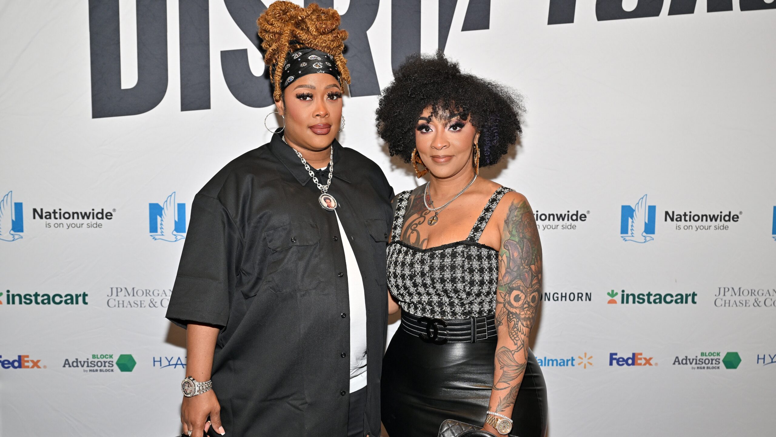 Da Brat and Jesseca Harris-Dupart