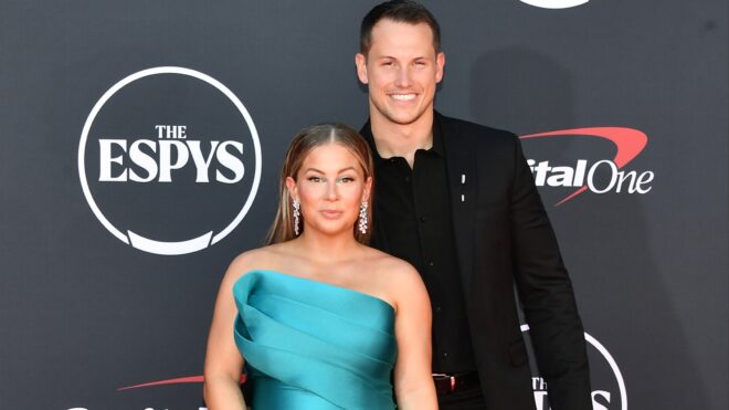 Shawn Johnson and Andrew East