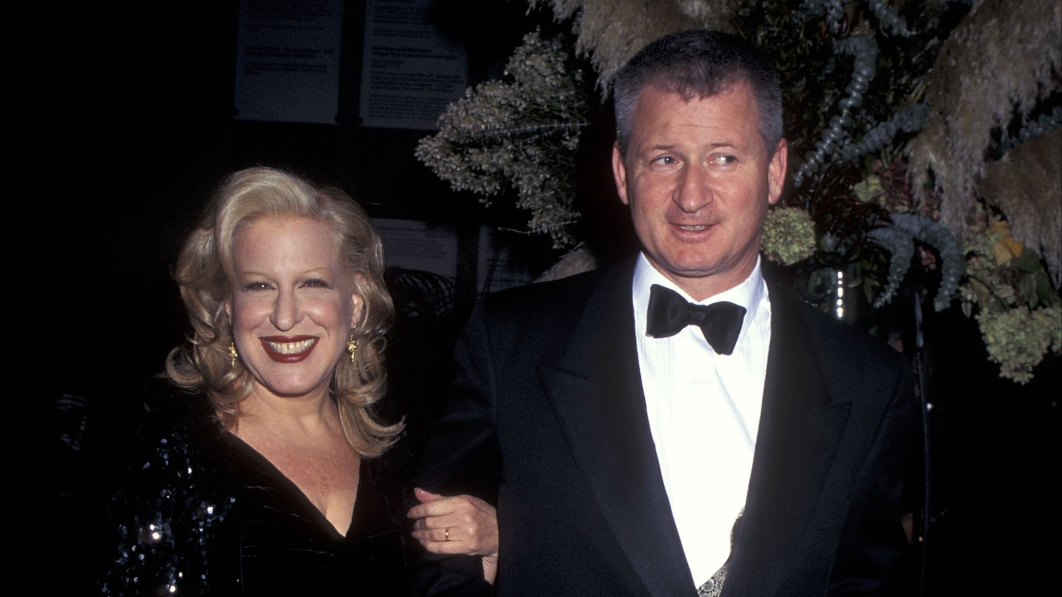 Bette Midler and Martin von Haselberg