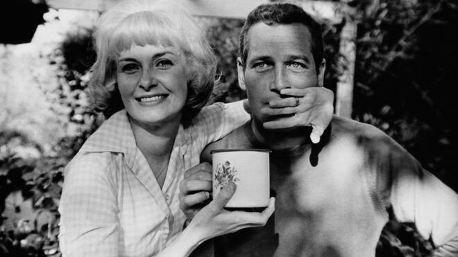 Joanne Woodward and Paul Newman