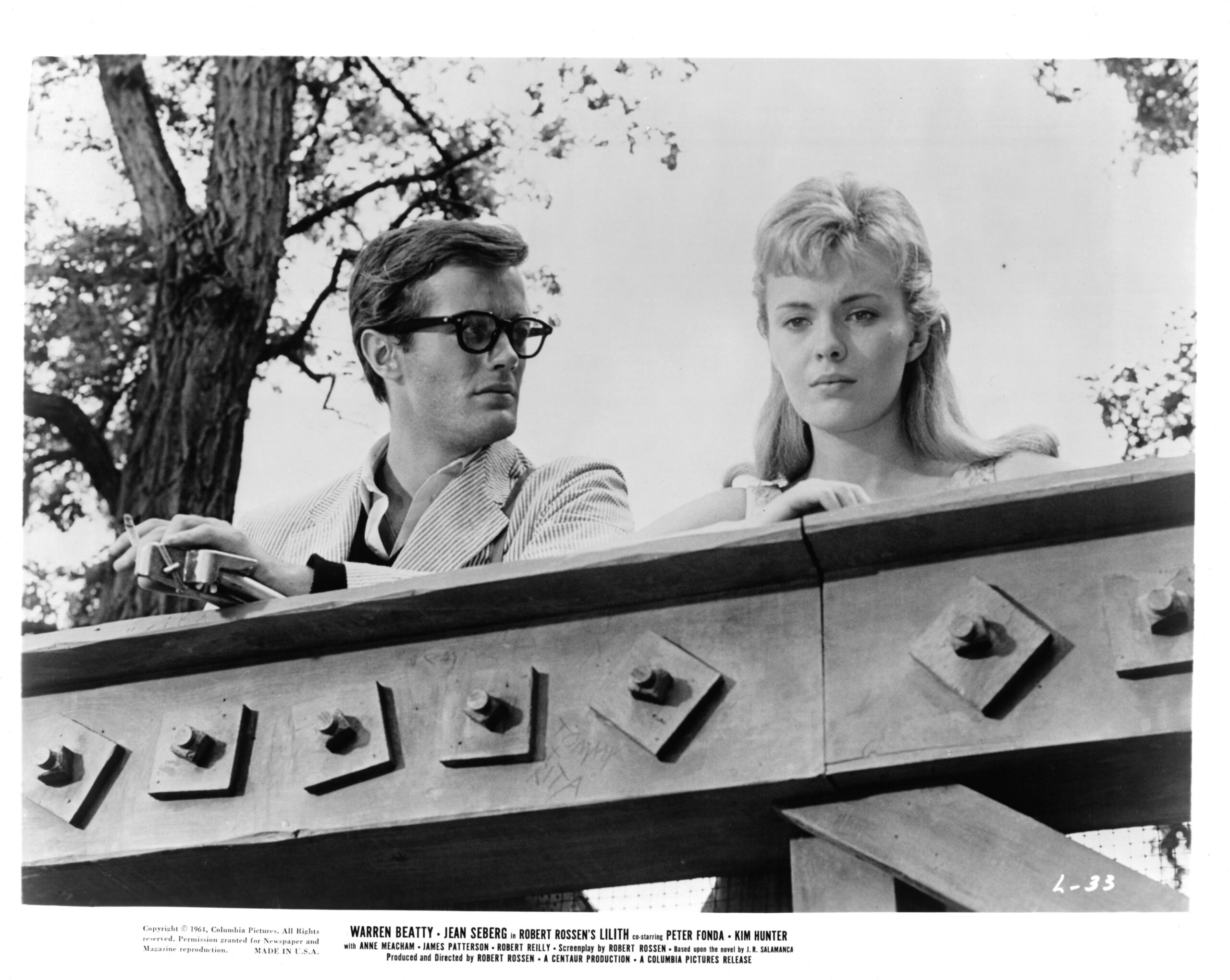 Jean Seberg And Warren Beatty In 'Lilith'