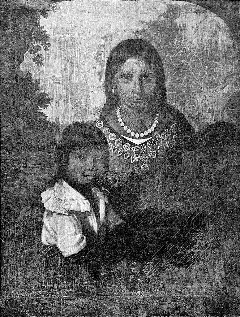 Pocahontas and Thomas Rolfe