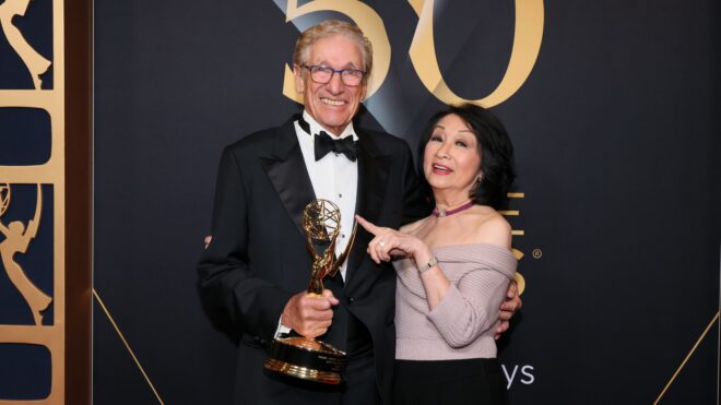 Maury Povich and Connie Chung