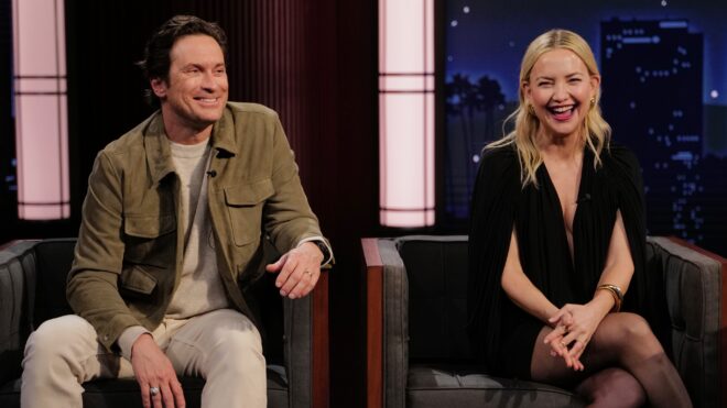 Oliver and Kate Hudson