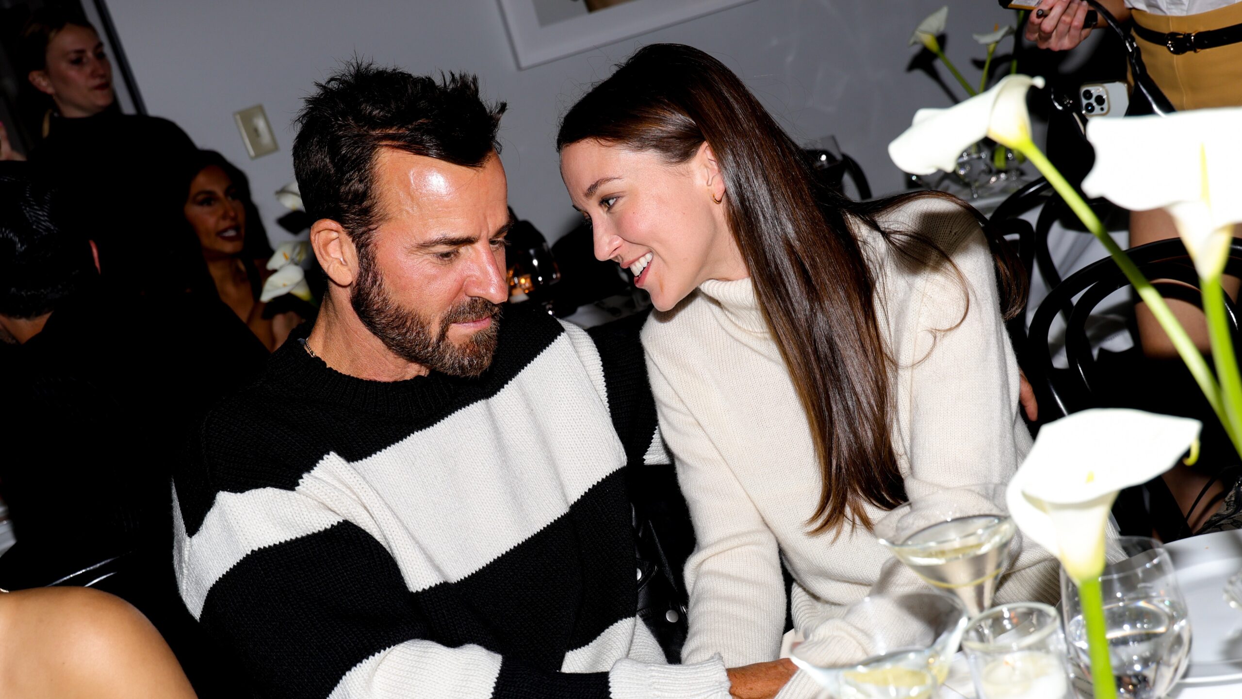 Justin Theroux and Nicole Brydon Bloom