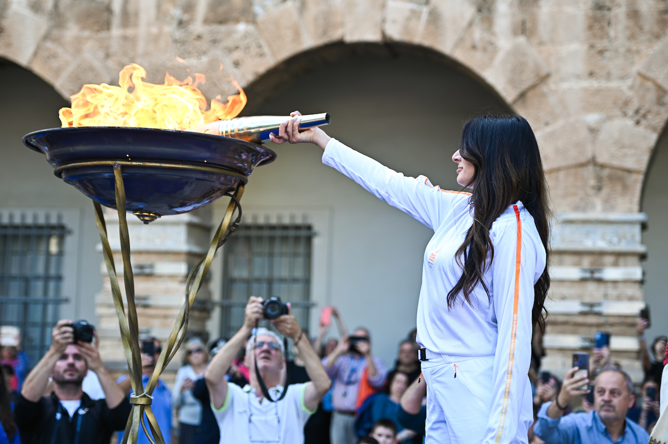 Torch Relay For The Paris 2024 Olympic Games