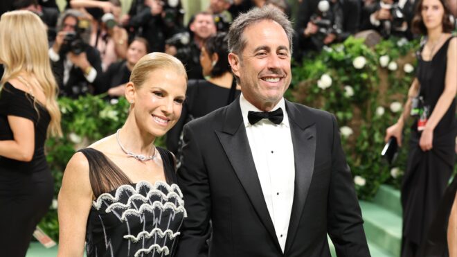 Jessica and Jerry Seinfeld