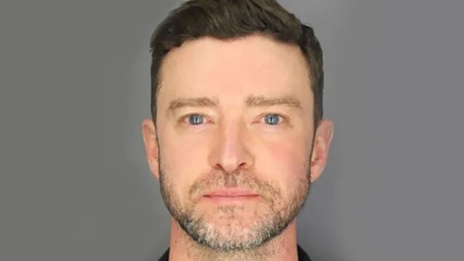 Justin Timberlake mugshot