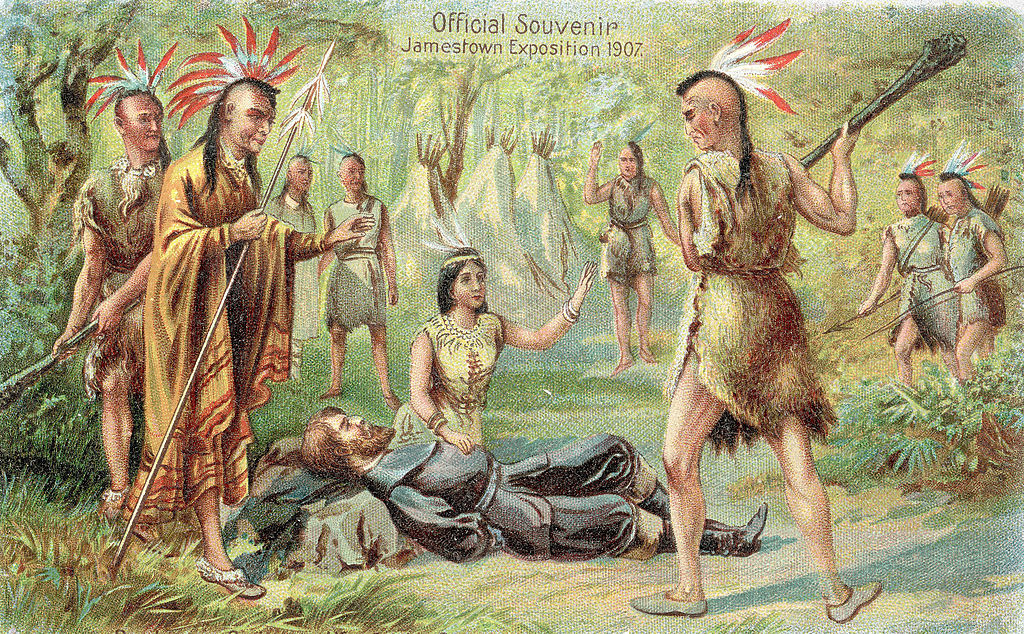 Pocahontas Saves John Smith