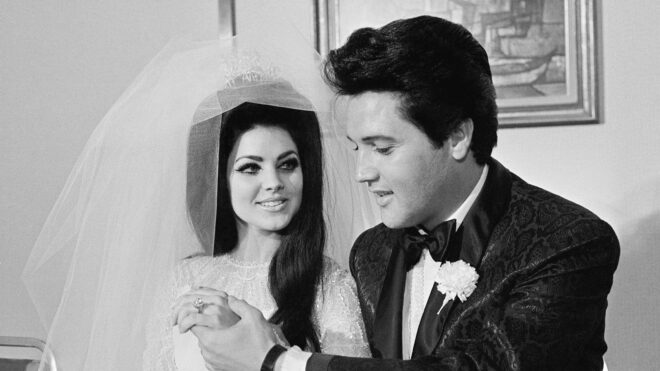 Priscilla and Elvis Presley