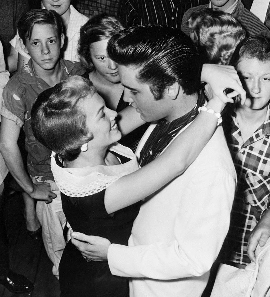 Elvis Presley And Girlfriend Anita Wood