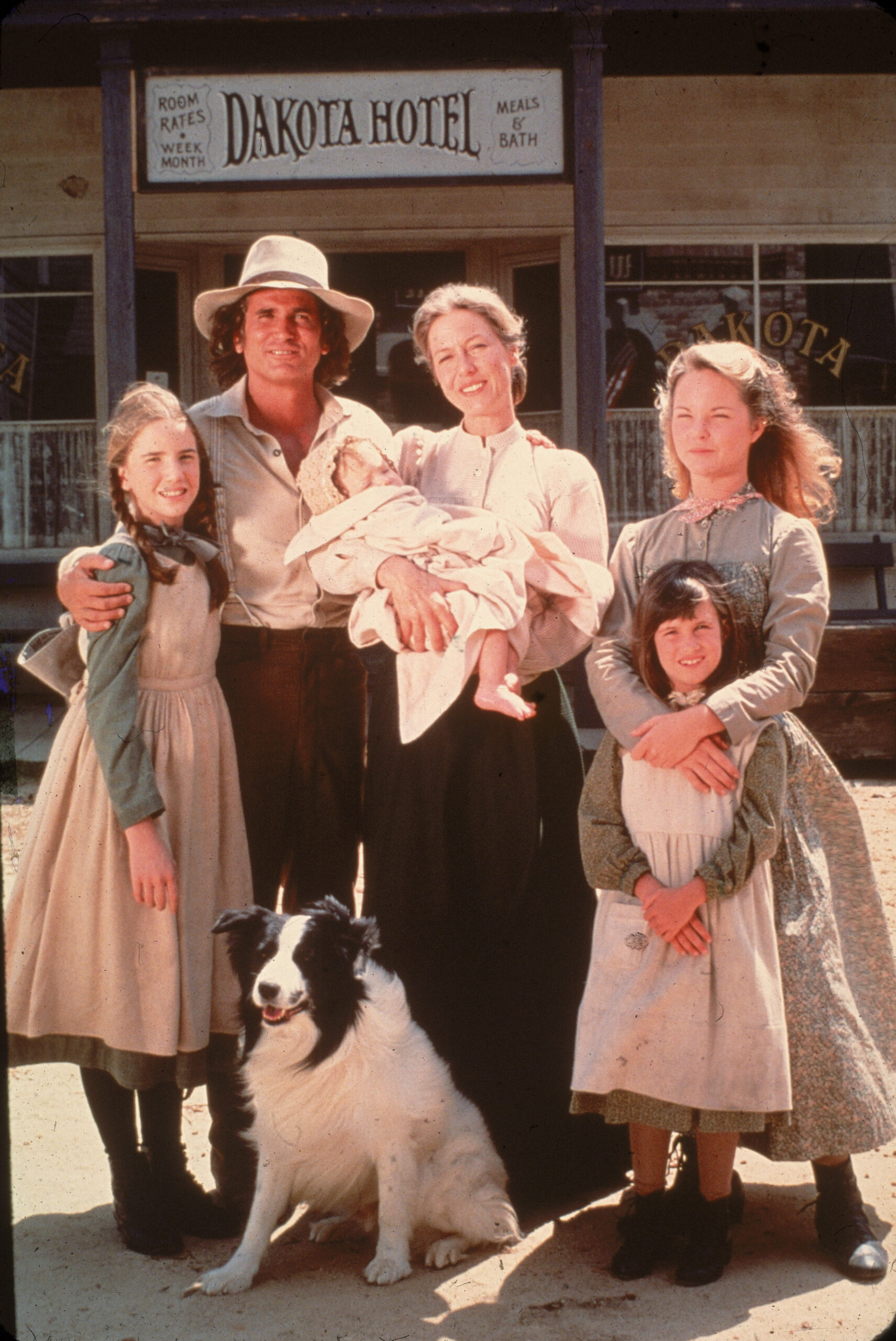 Cast Of 'Little House On The Prairie' On Set