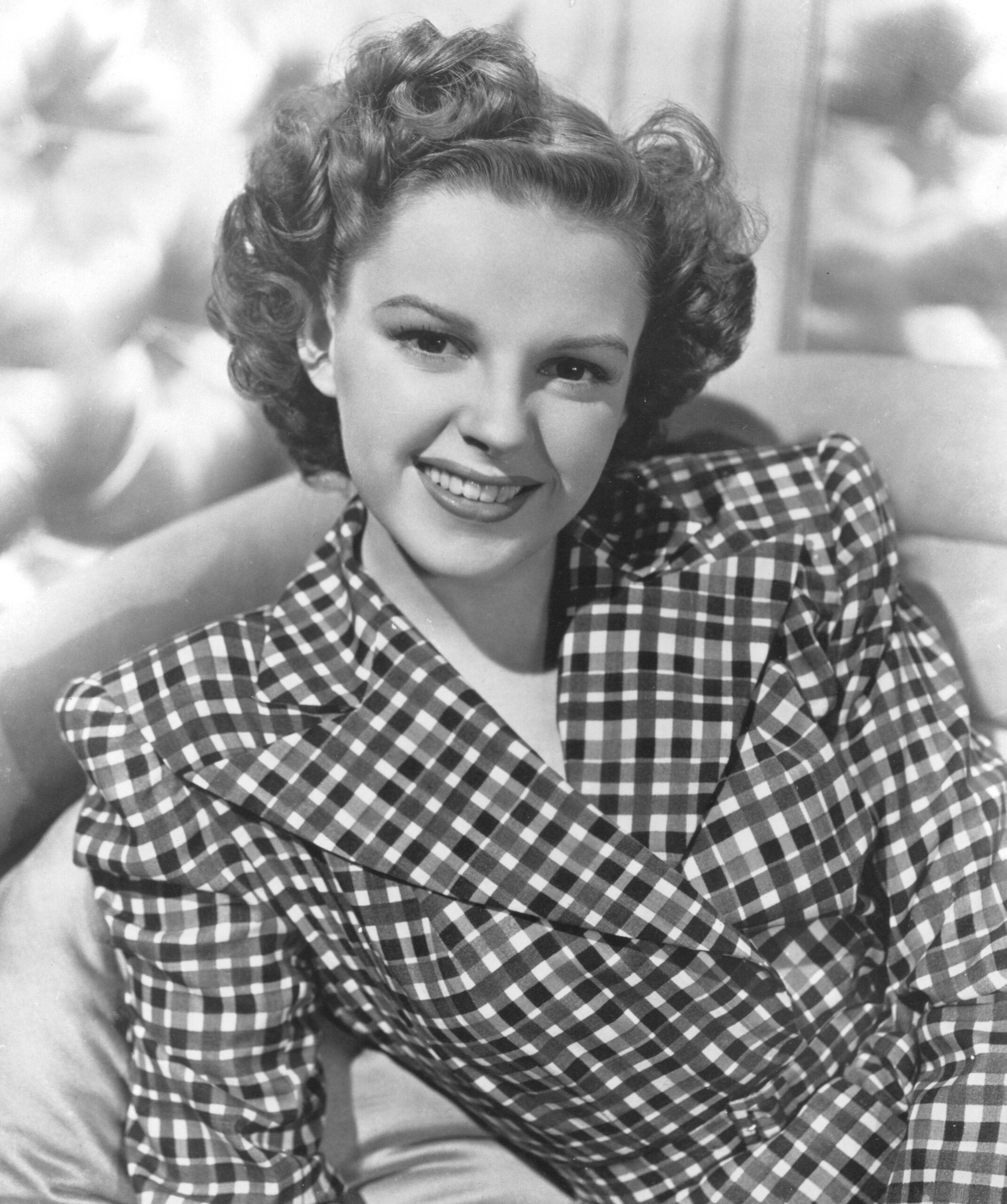 Judy Garland Lounging