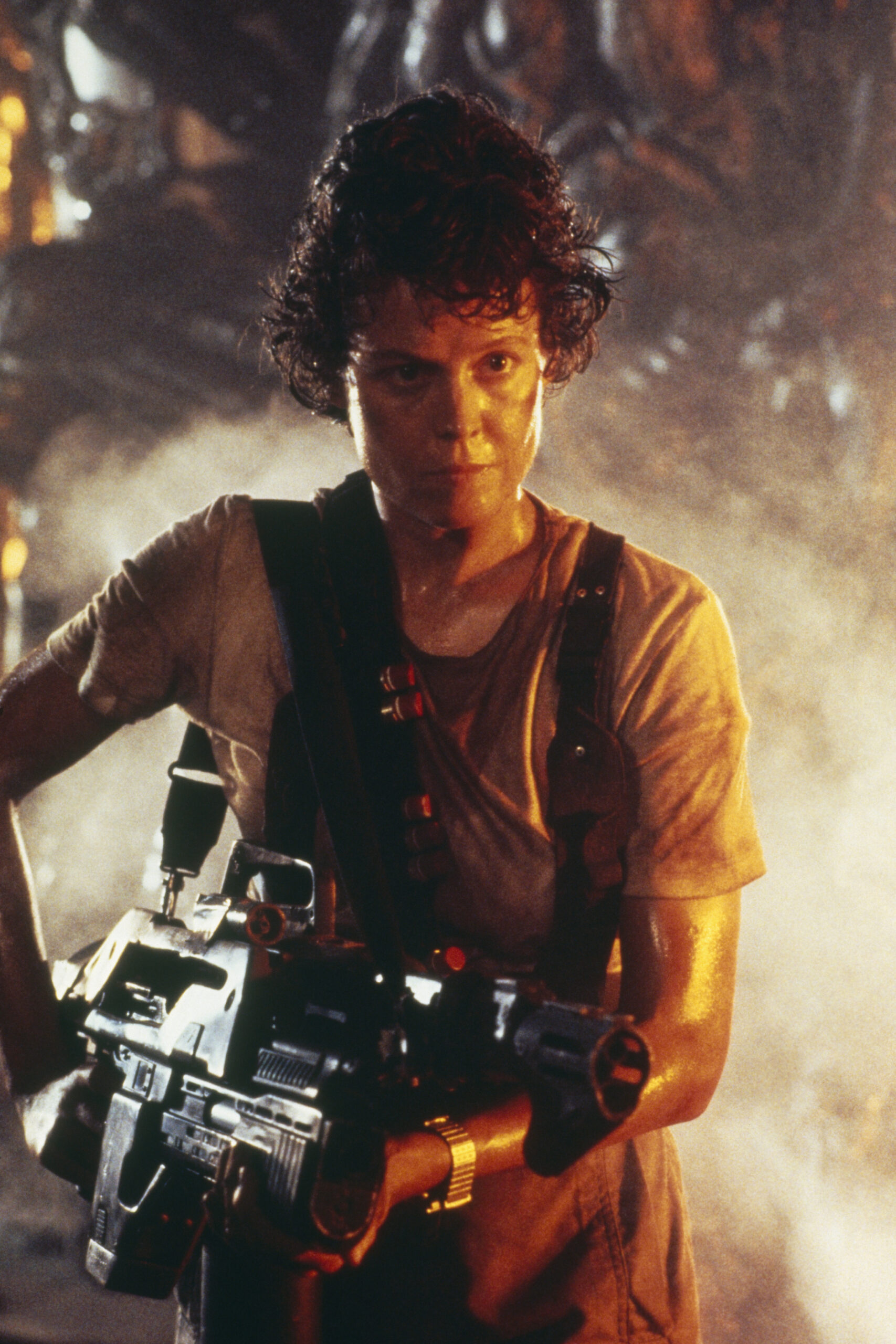 On Set of the Movie Aliens