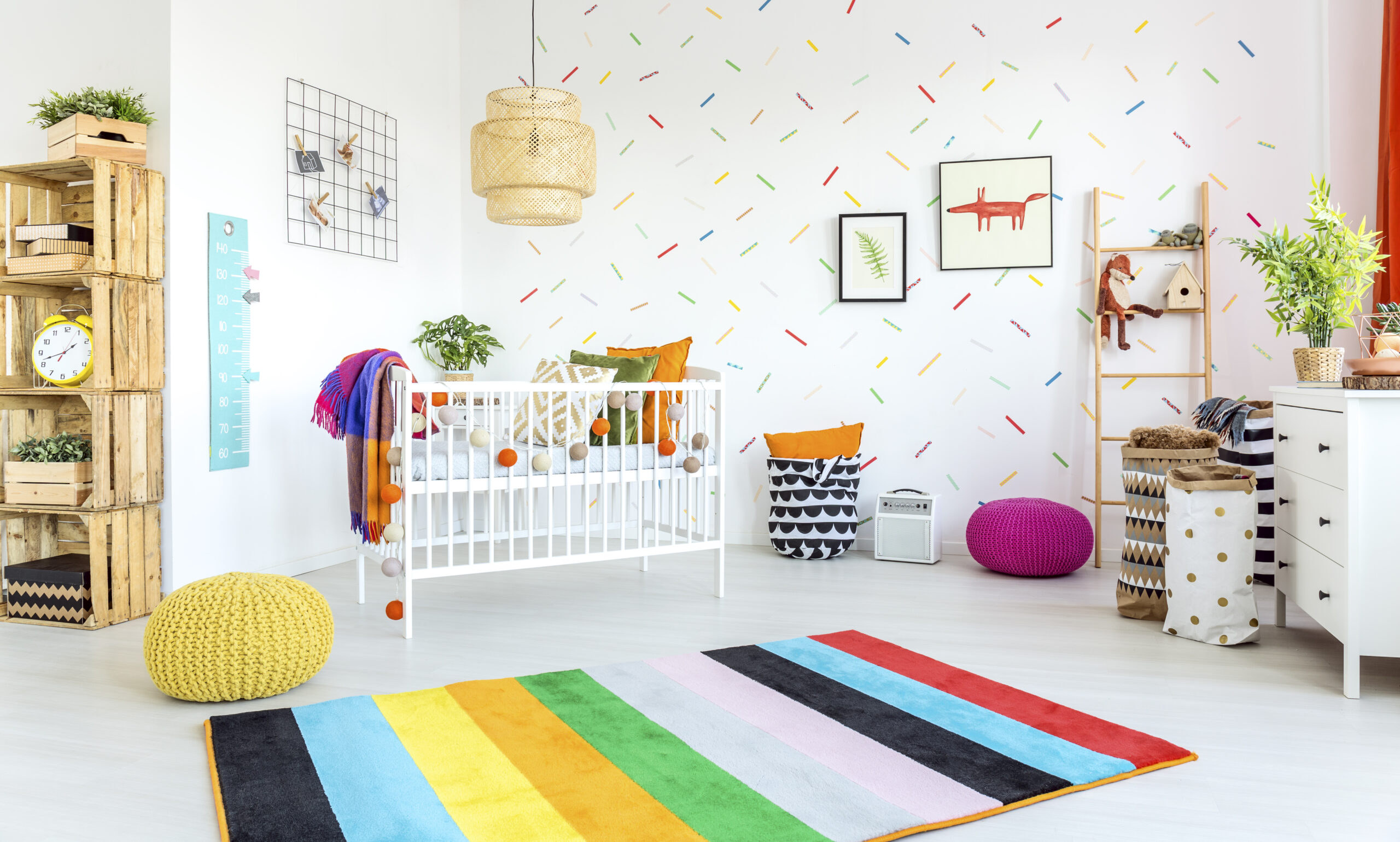 Modern baby room