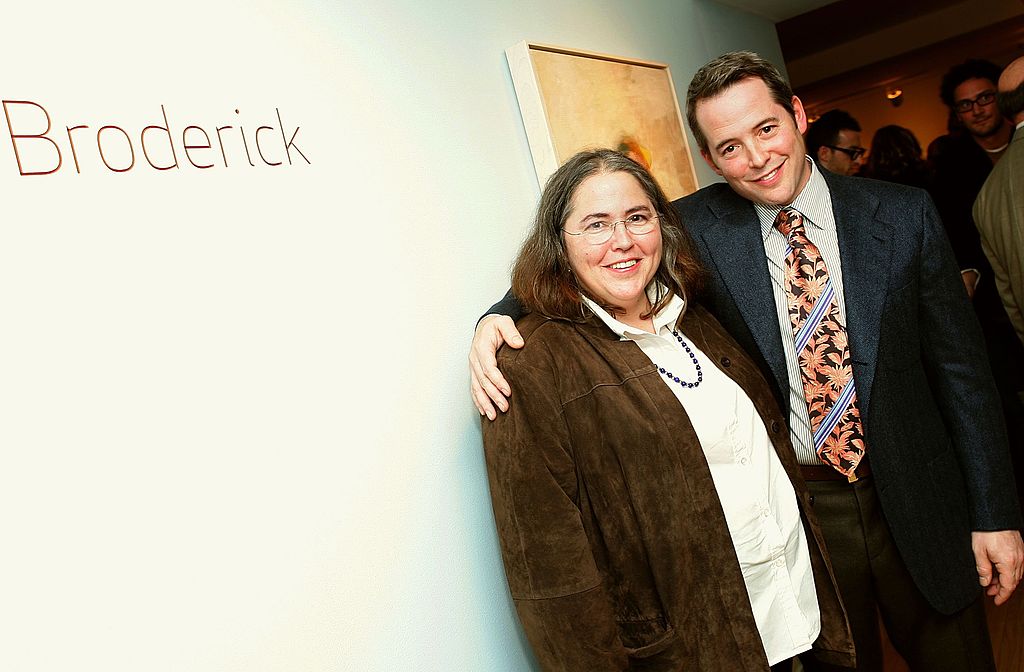 Matthew Broderick And Sarah Jessica Parker Host Patricia Broderick Art Opening