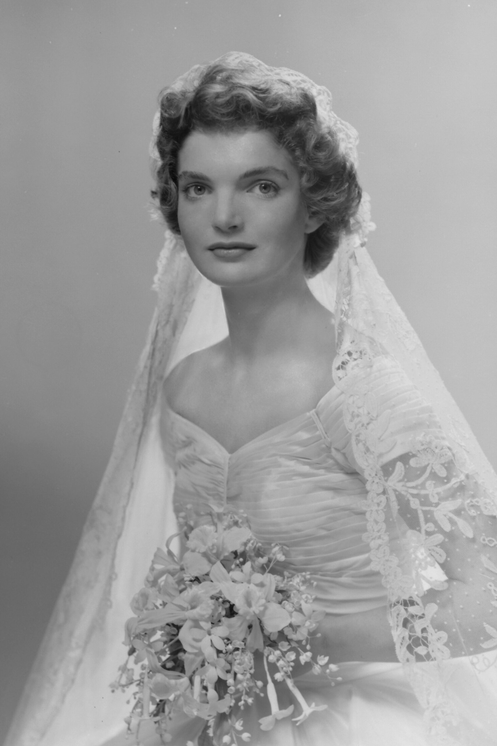 Wedding Portrait Of Jacqueline Bouvier