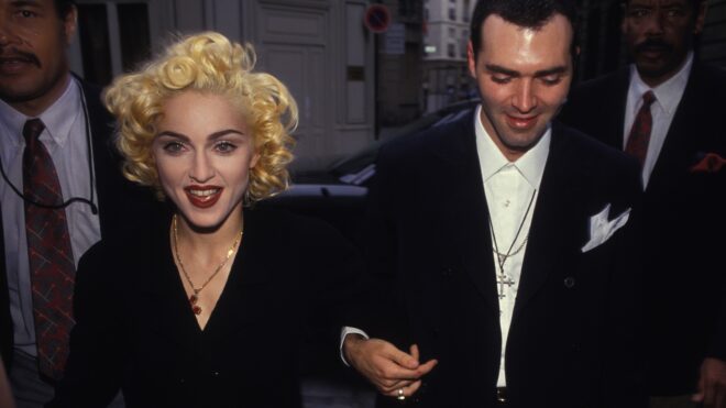 Madonna and her brother Christopher Ciccone