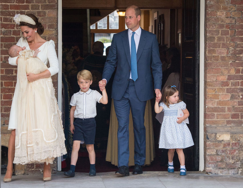 Christening Of Prince Louis Of Cambridge At St James's Palace