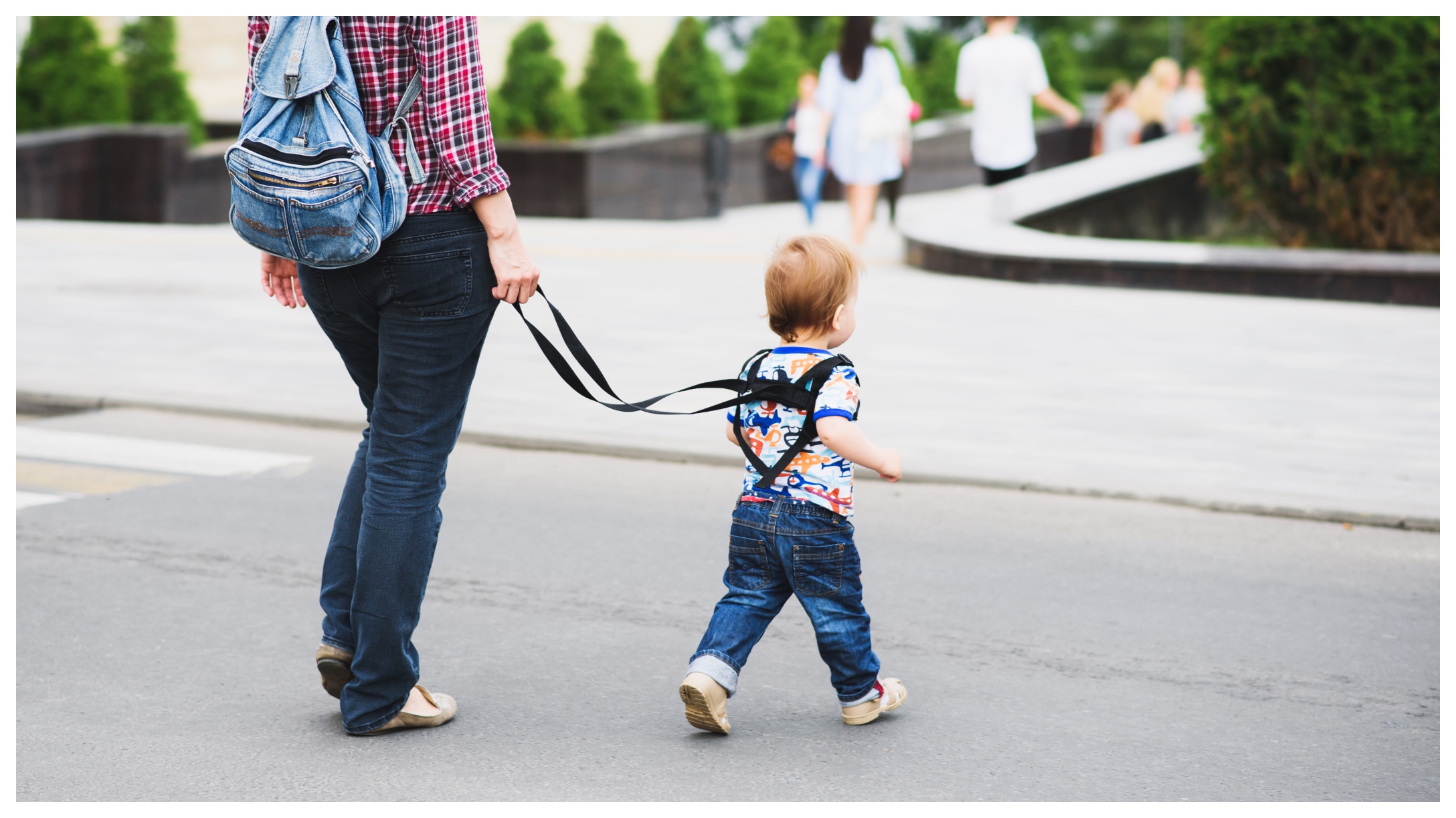 Kid on Leash