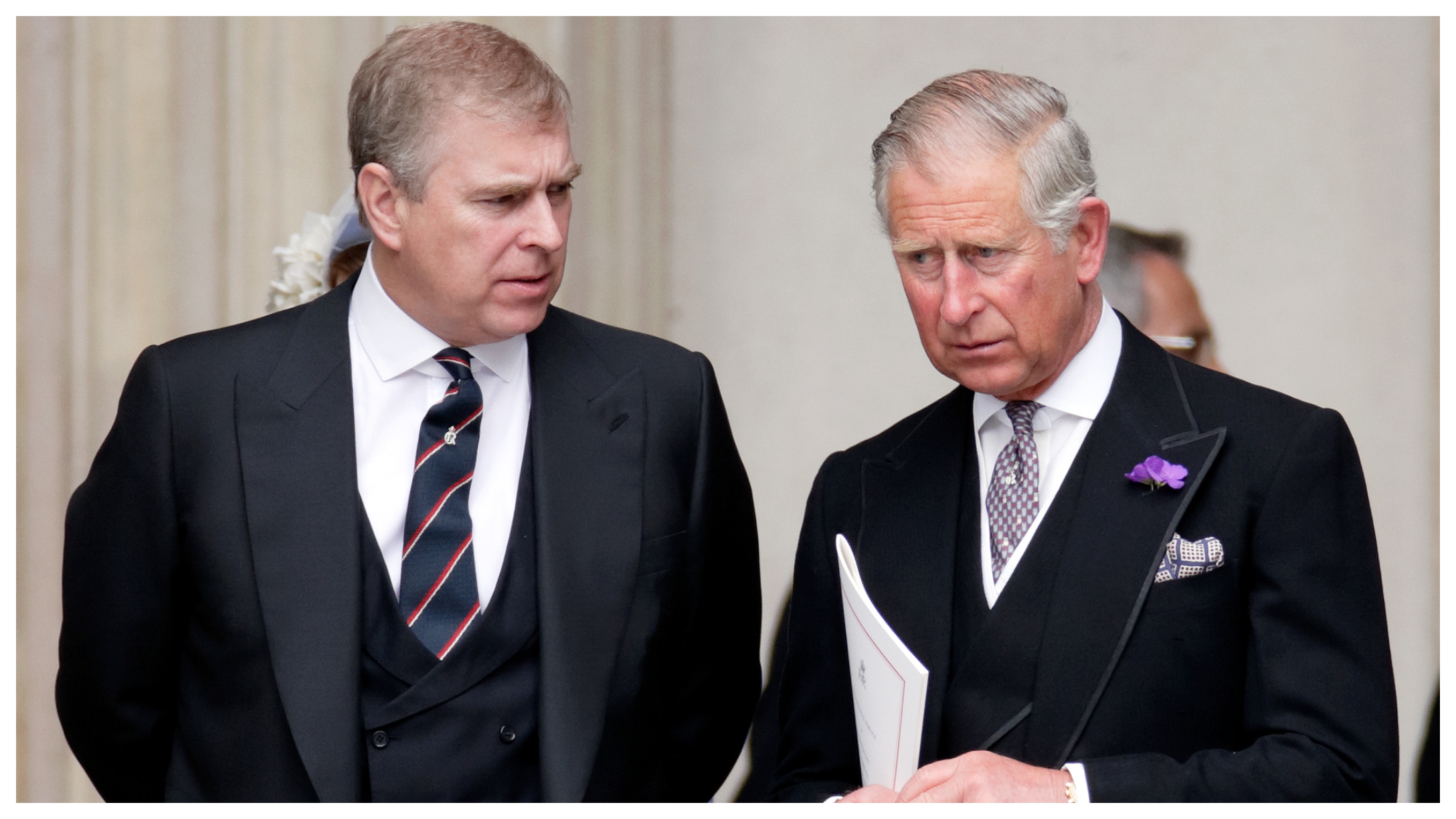 King Charles and Prince Andrew Main