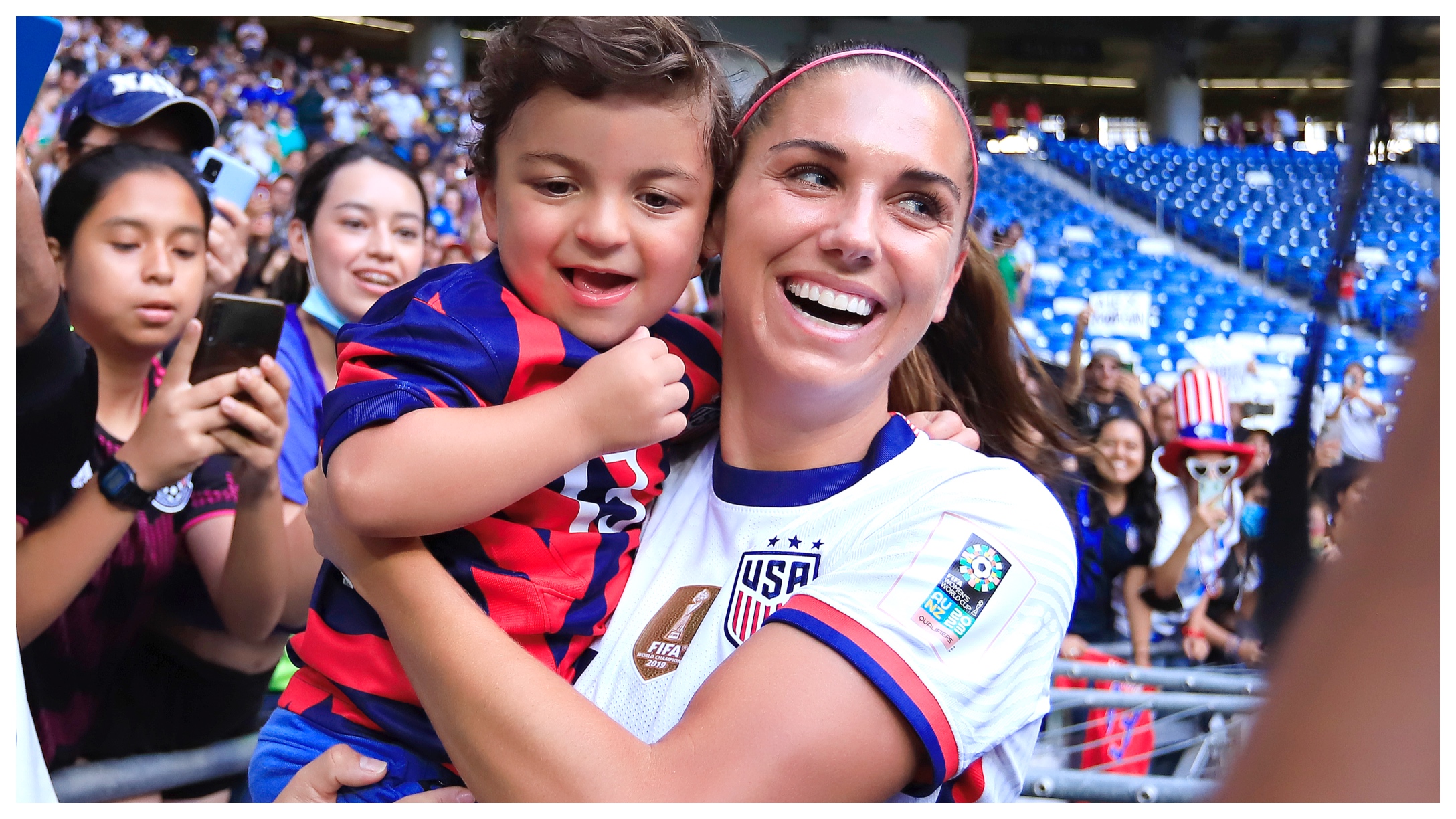 Luca and Alex Morgan