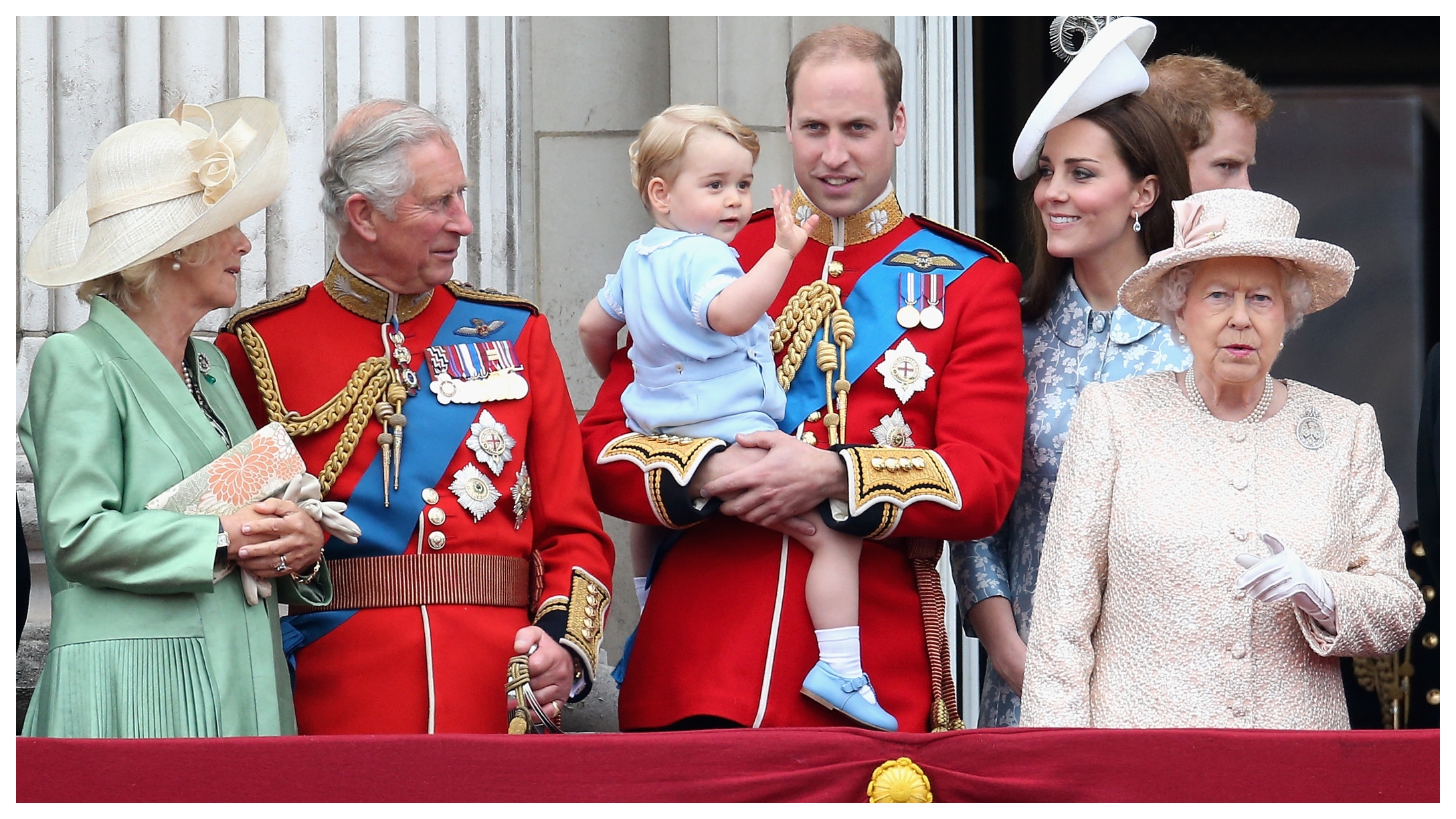 Prince George 2015 Trouping of the Colour