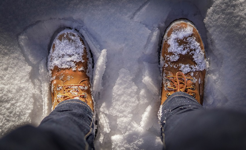 Snow Boots Timberland White Cold Winter