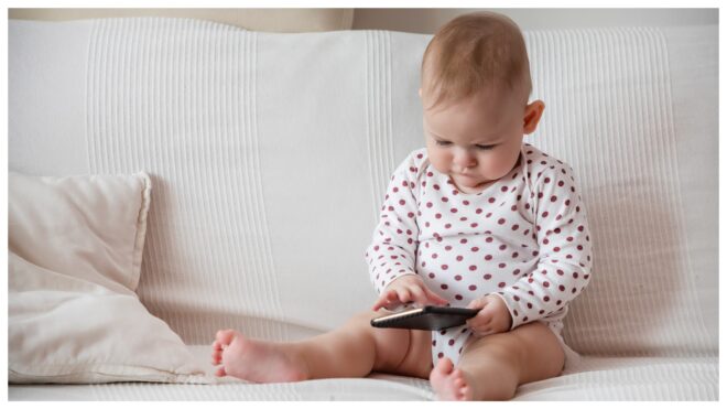 Toddler Watching YouTube Social