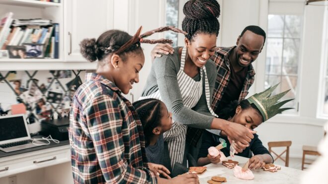 Family Christmas traditions - sugar cookies