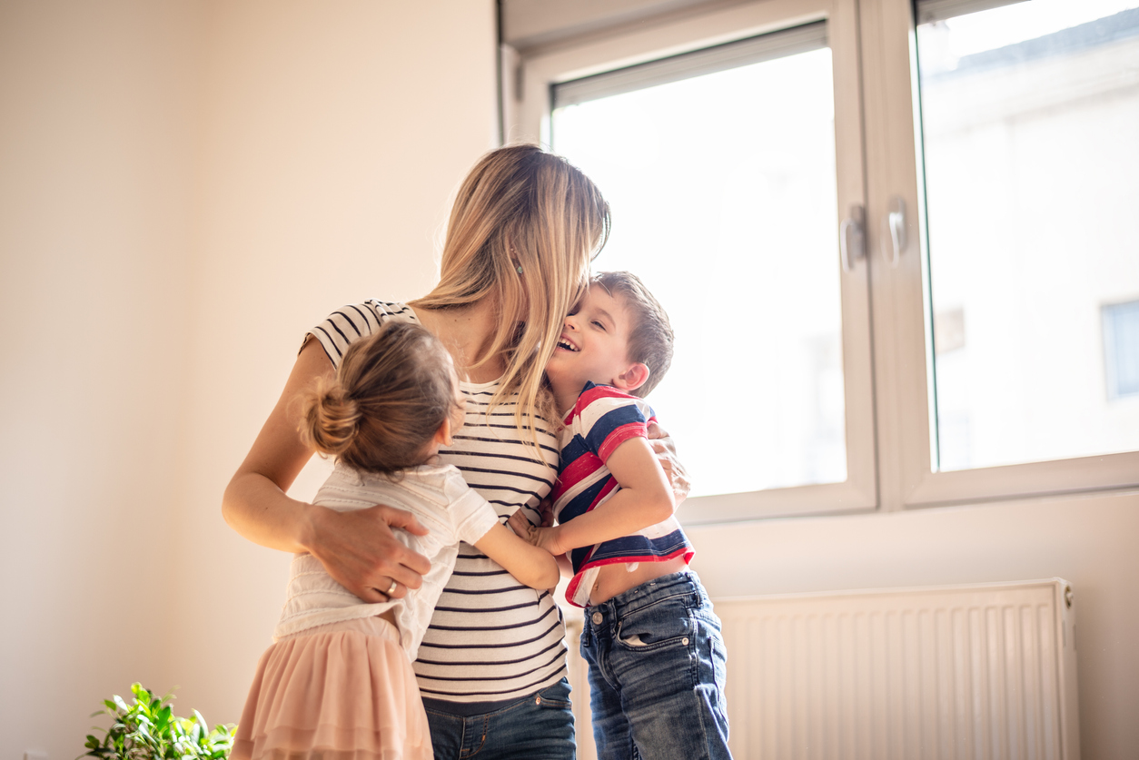 Family moving into new home