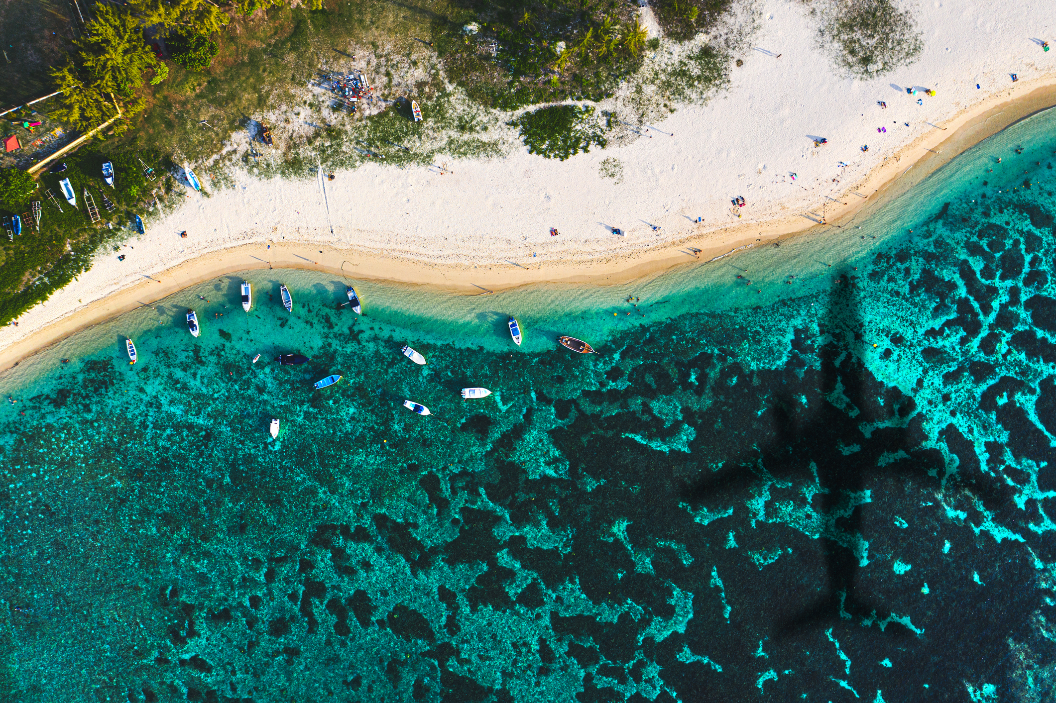 Landing in Mauritius