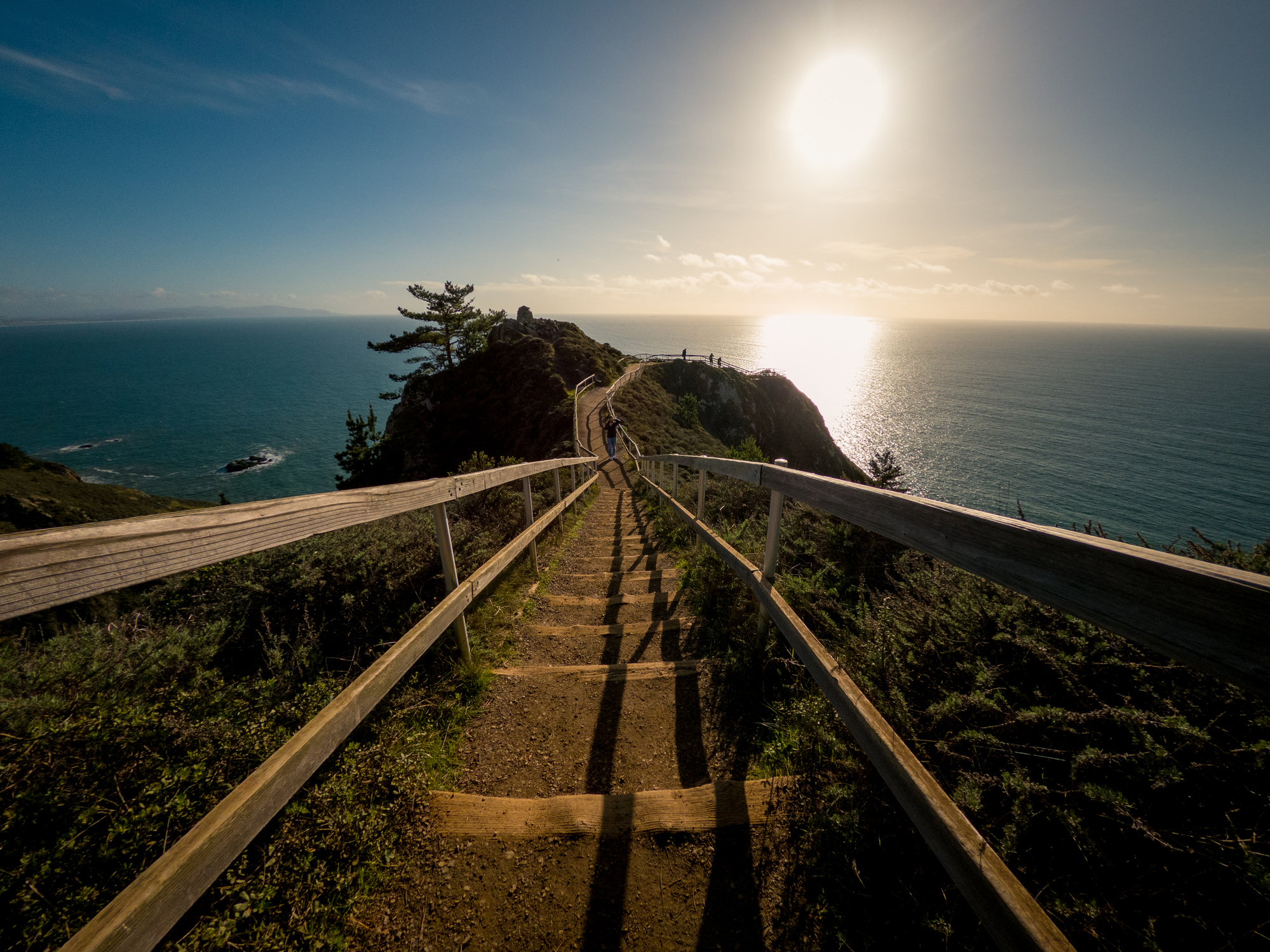 Footpath at Muir Beach overlook