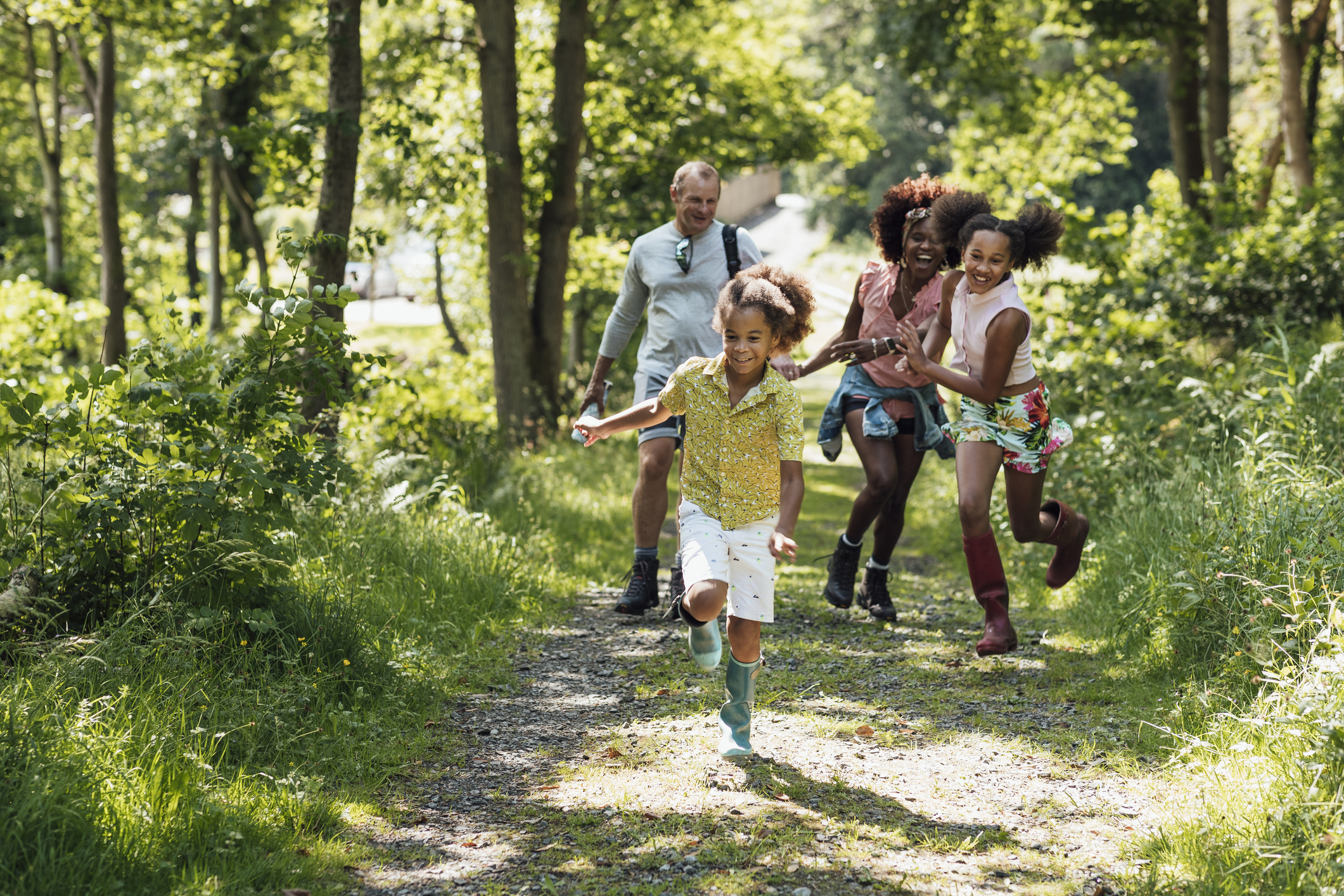 Walking Together As A family