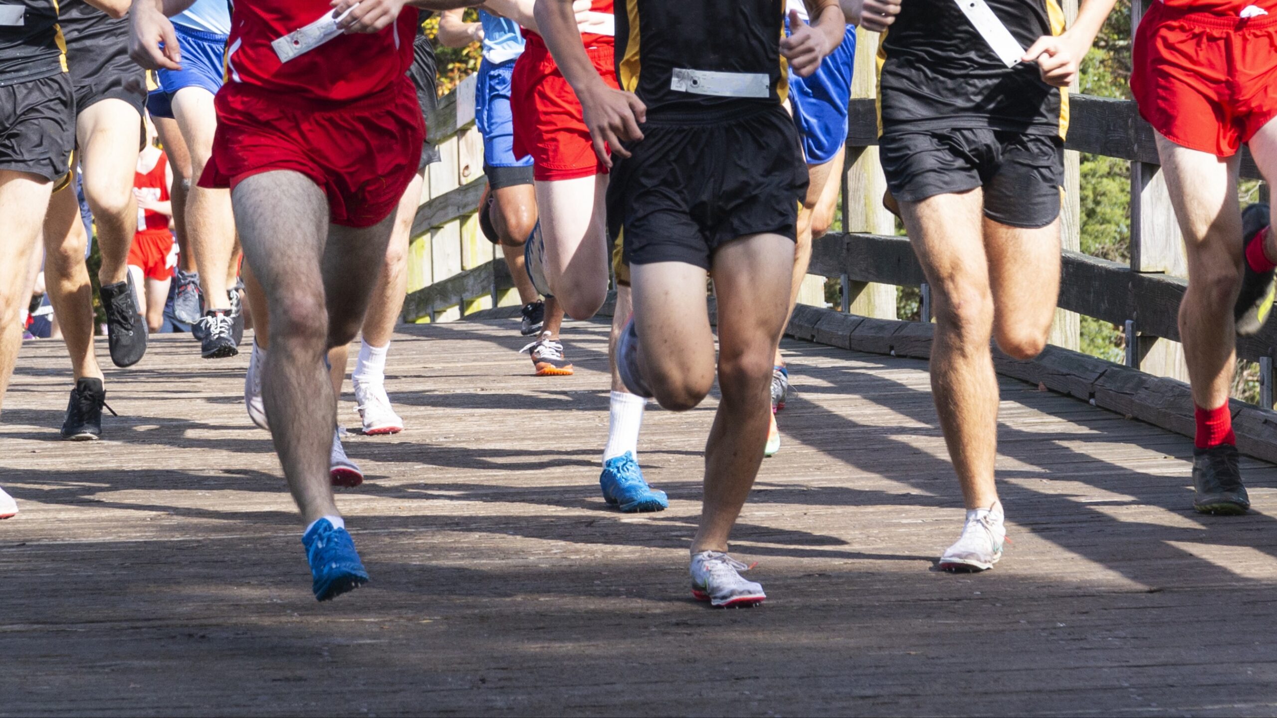 People running 5K