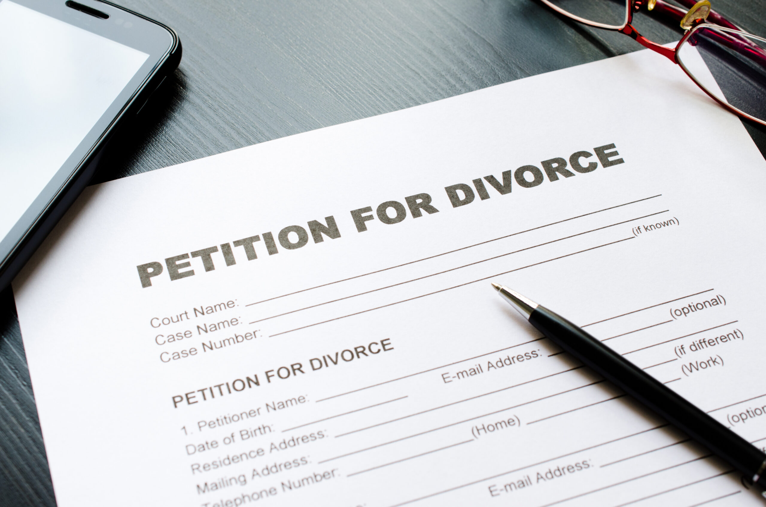 petition for divorce