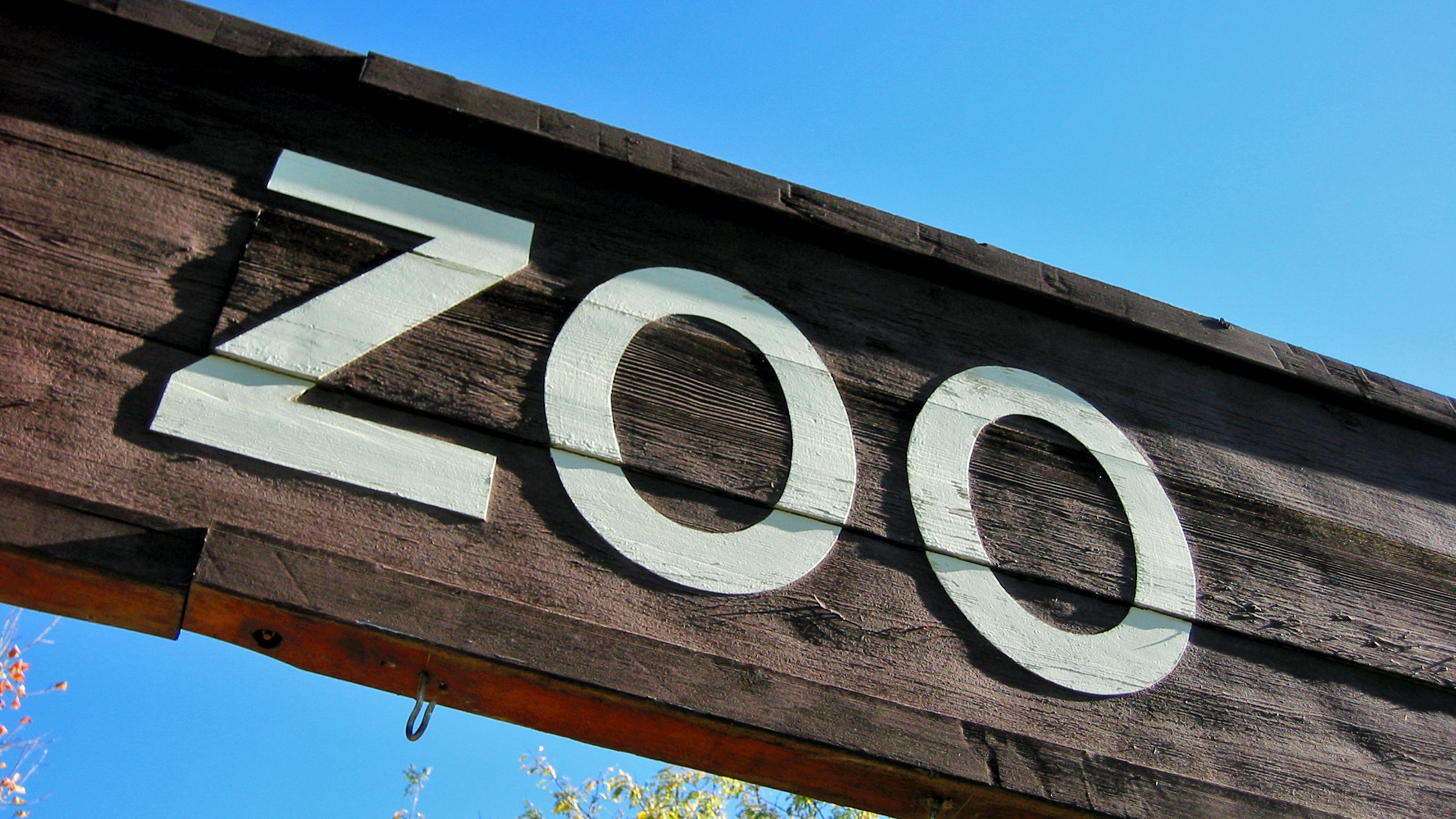 Zoo sign