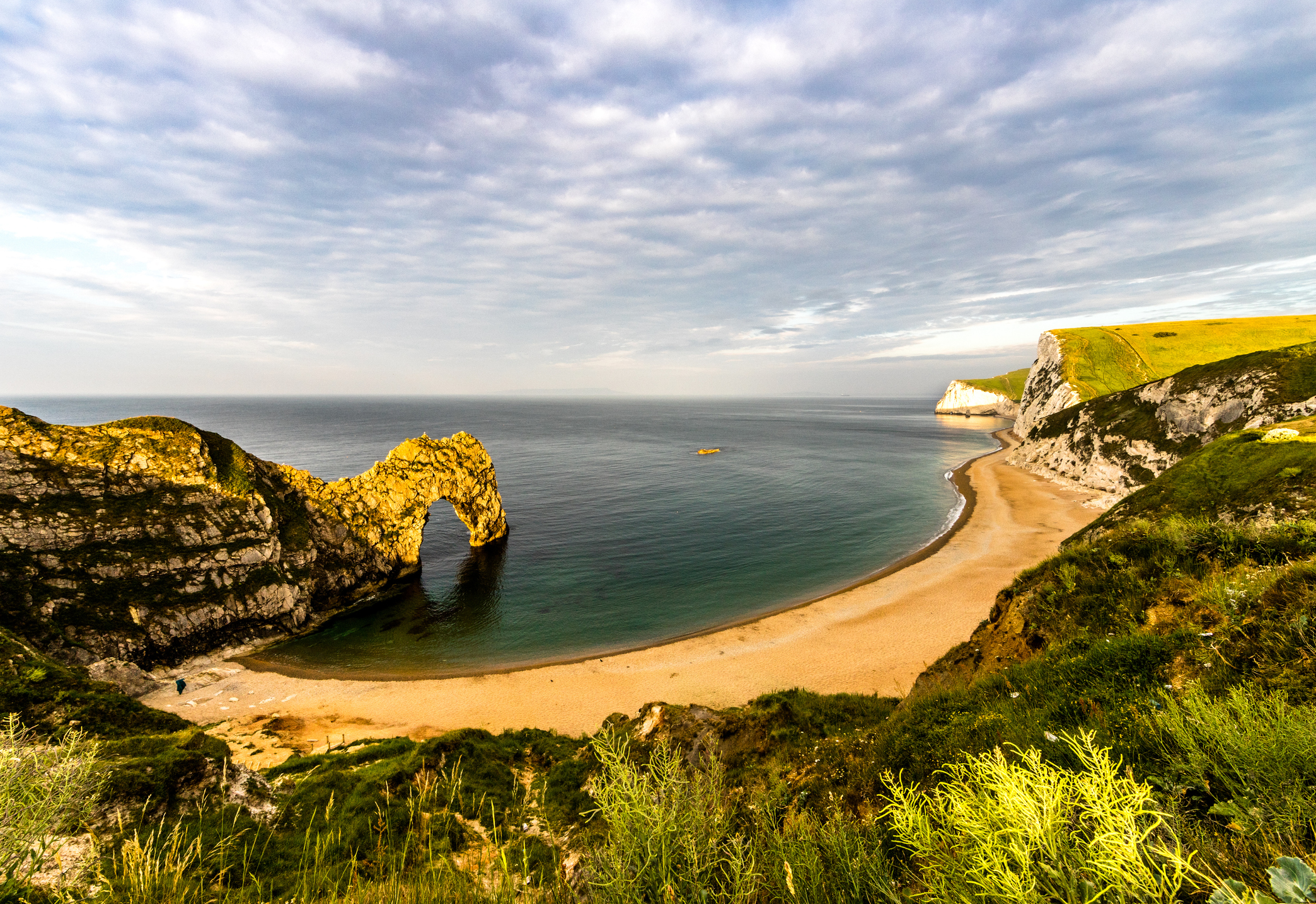 Jurassic Coast in South of England