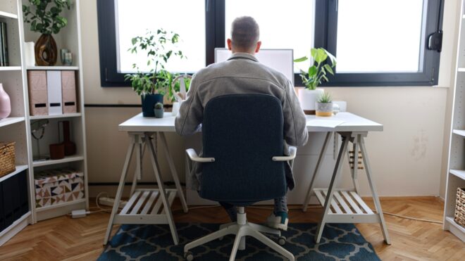 Man on laptop