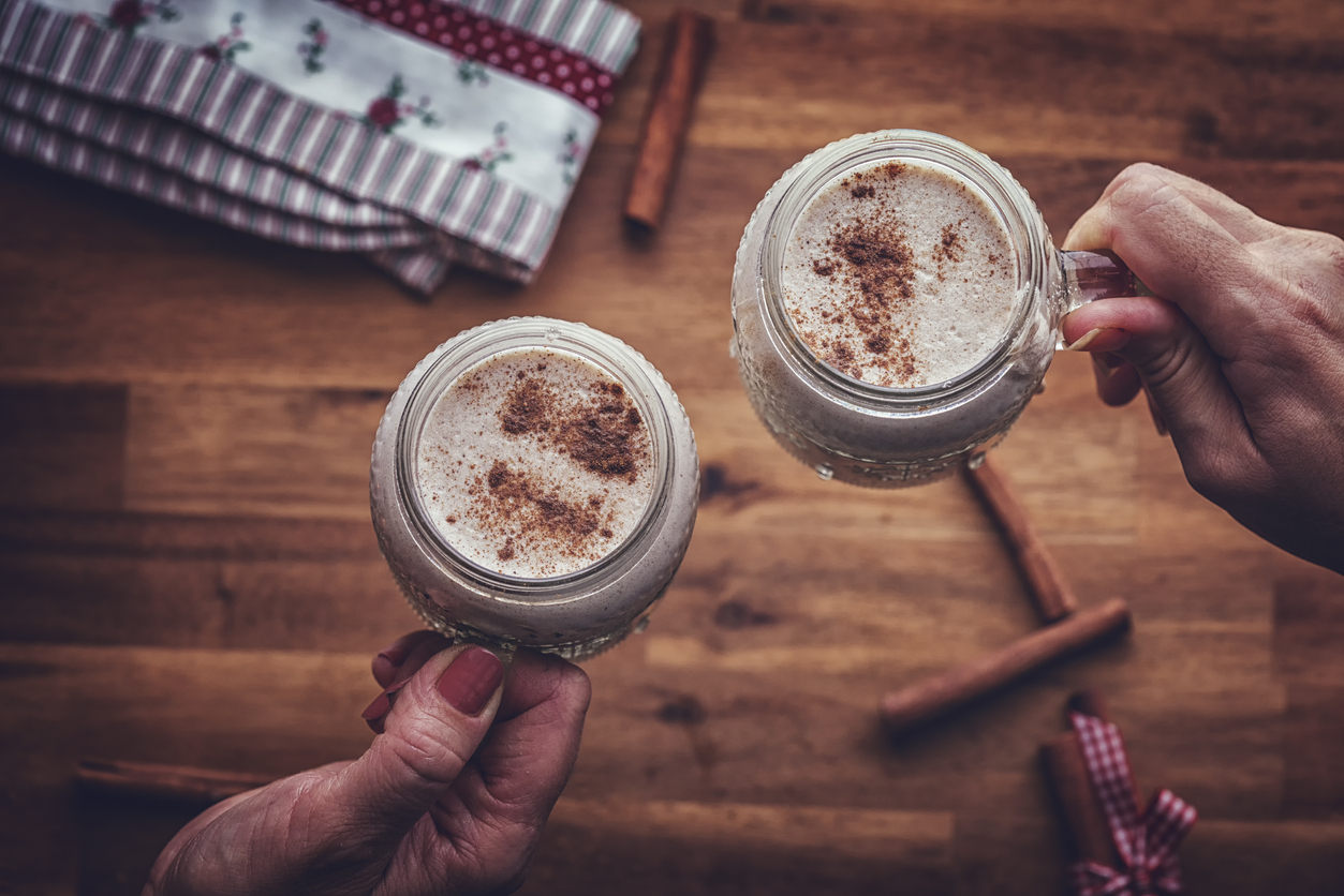 Homemade Eggnog for Christmas