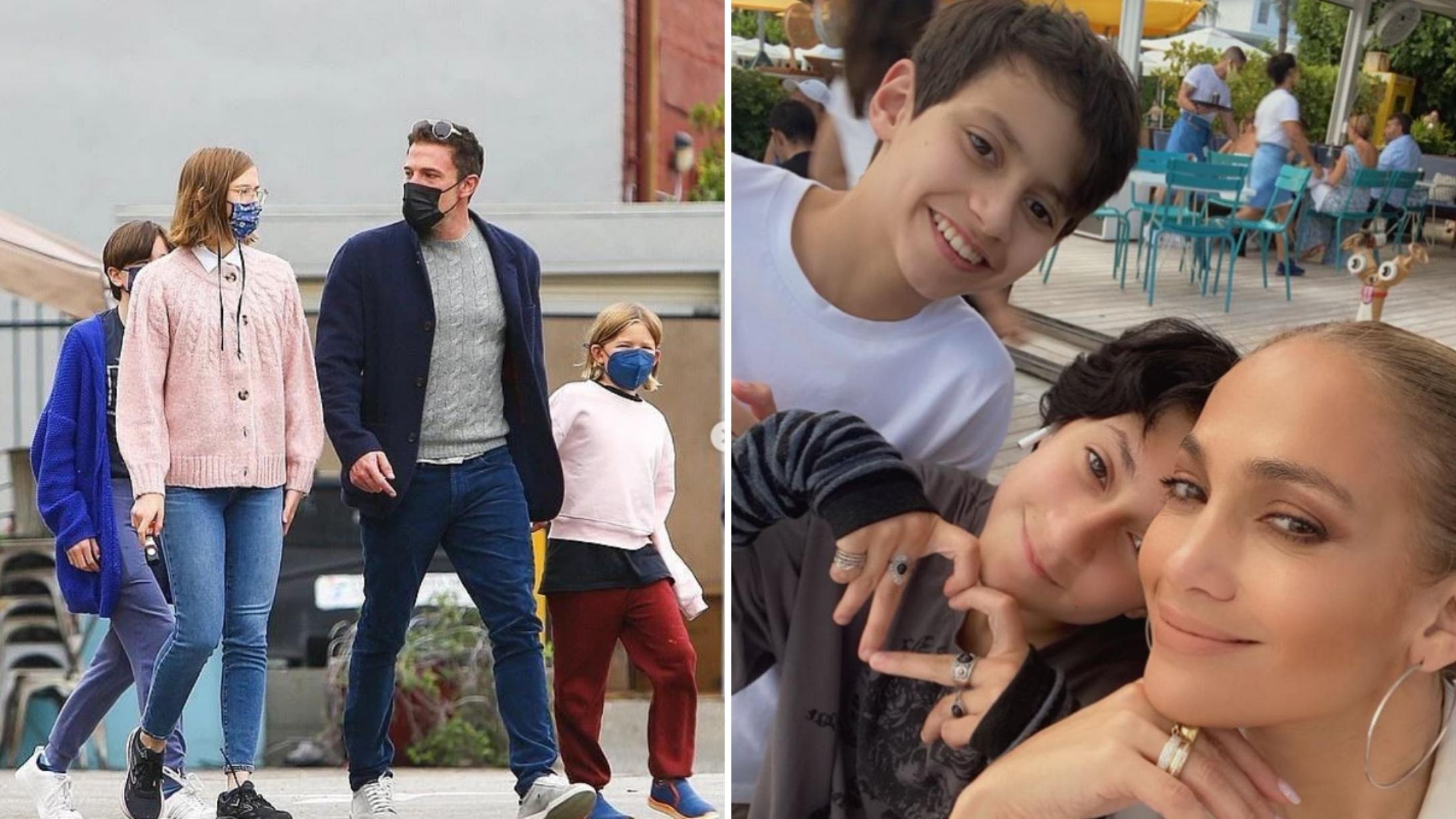 Jennifer Garner Links Up With Ben Affleck, J.Lo, And Kids For Halloween