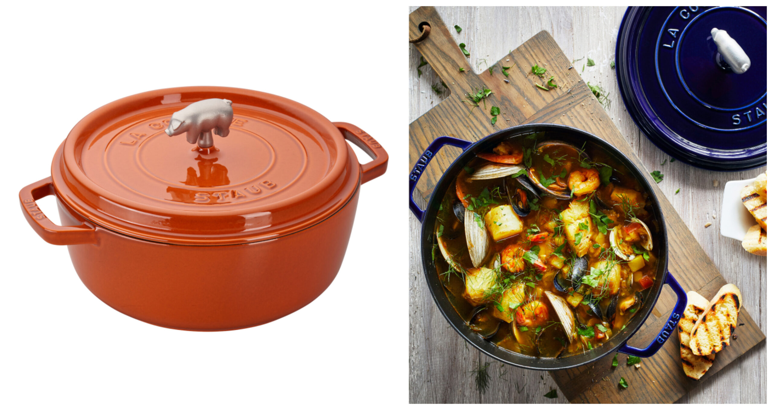 staub-cast-iron-cookware-collage