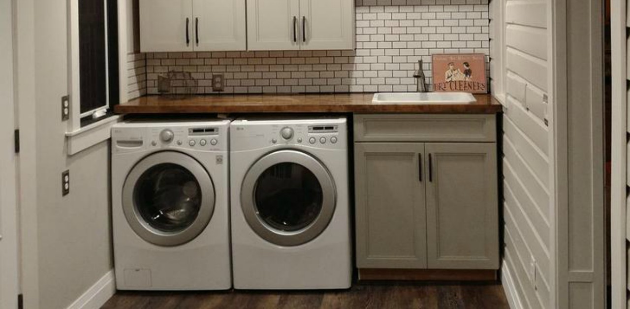 sunroom laundry room