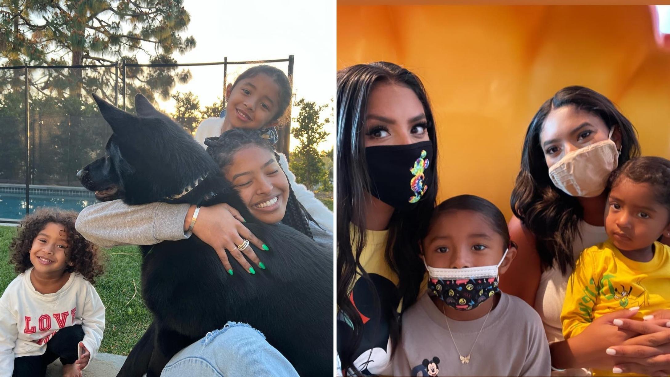 Vanessa Bryant And Her Daughters Bring Home Their New German Shepherd