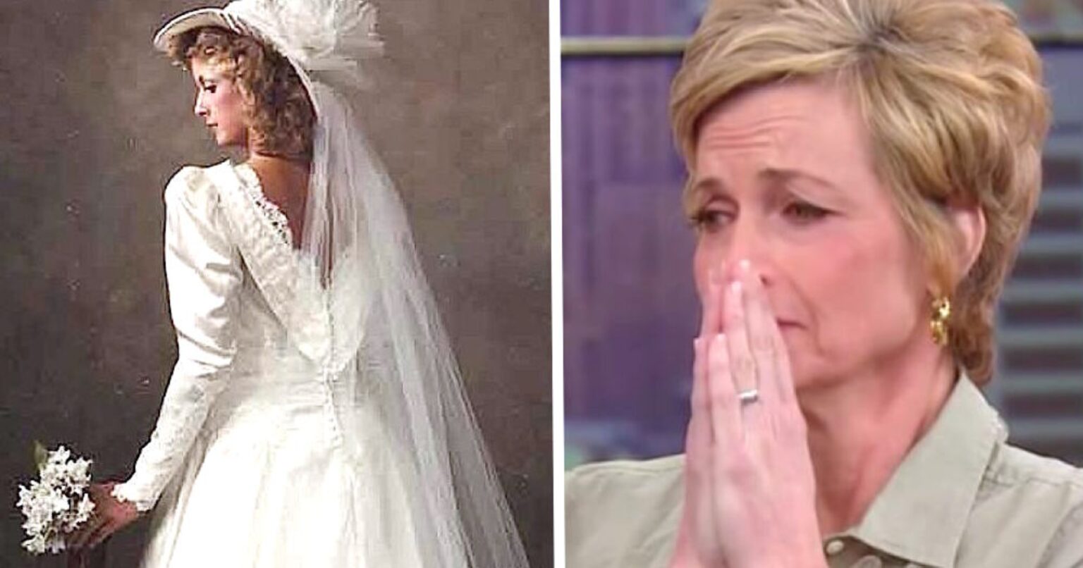 A Daughter Transforms Mom's Vintage Wedding Dress From 1986